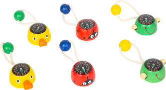 Small Foot Mini kompas zvířatka 1 ks