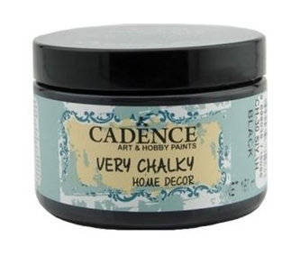 Křídová barva Cadence Very Chalky - black / 150 ml