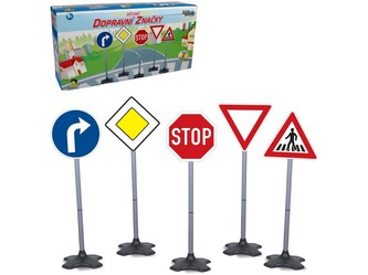 Dopravní značky 5 ks, 80cm