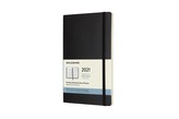 Moleskine Měsíční diář 2021 měkký černý L