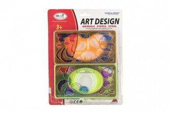 Inspiro pravítka šablony plast na kartě 23x29cm