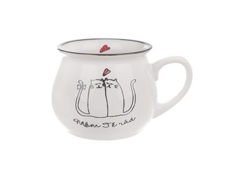 Hrnek ORION Cats Mám tě rád 320ml