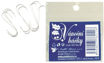 Vánoční závěsné háčky 3,5 cm