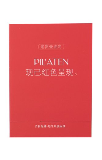 Pilaten Native Blotting Paper Čisticí ubrousky Control Red 100 ks pro ženy