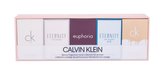 Calvin Klein Mix Giftset toaletní voda CK One 10 ml + parfémovaná voda Eternity 5 ml + parfémovaná voda Euphoria 4 ml + parfémovaná voda Eternity Air 5 ml + toaletní voda CK One Gold 10 ml