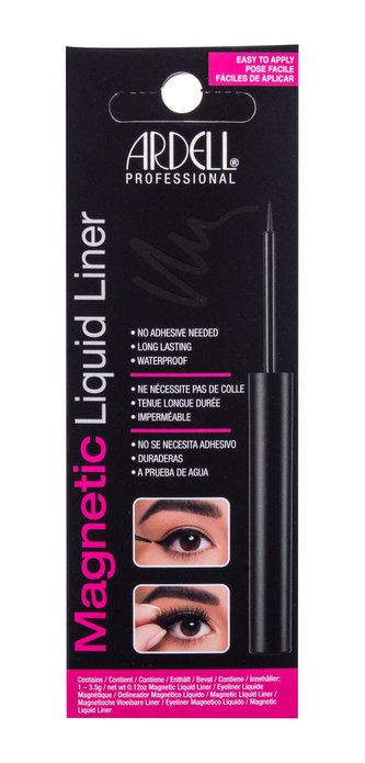 Ardell Magnetic Liquid Liner Umělé řasy 3,5 g Black pro ženy