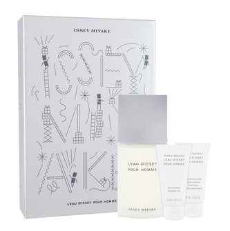 Issey Miyake L´Eau D´Issey Pour Homme toaletní voda 125 ml + sprchový gel 50 ml + balzám po holení 50 ml
