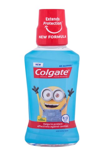 Colgate Kids Ústní voda Minions Mild Minty 250 ml 6-12 pro děti