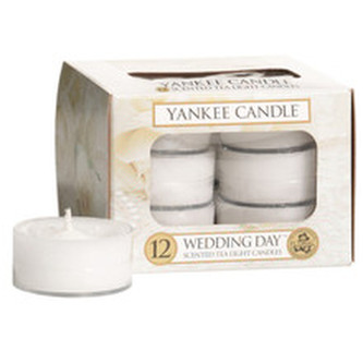 Yankee Candle Aromatické čajové svíčky Wedding Day 12 x 9,8 g unisex