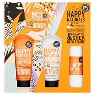 Dirty Works Dárková sada péče o tělo Happy Naturals woman