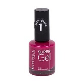 Rimmel Gelový lak na nehty Super Gel 12 ml Odstín 069 Moody Mahaogany woman