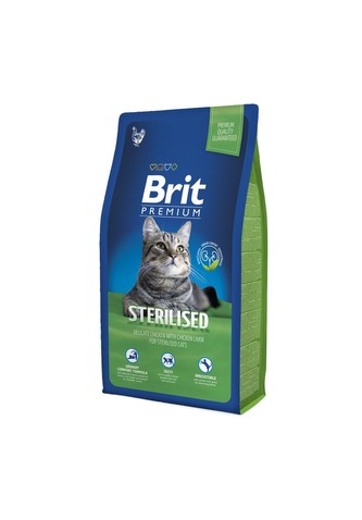 Brit Cat Prem.Sterilised 8kg