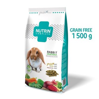 Nutrin Complete Králík Vegetable GRAIN FREE 1500g