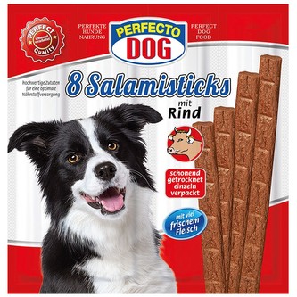 Perfecto Dog 8x salamek s hovezim