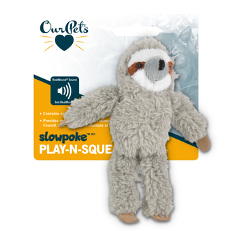 Hr.OurPets K Play-N-Squeak Lenochod