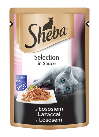 Kap.SHEBA SELECTION losos 85g
