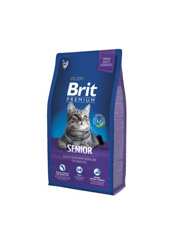 Brit Cat Prem.Senior 8kg