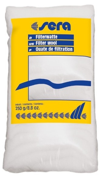 Sera - Filtr.vata - bila 250g Sera - Filtr.vata - bila 250g