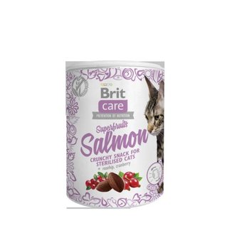 Brit Care Cat Snack Superfruits Salmon  100g