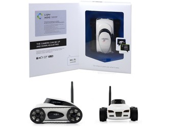 Auto na dálkové ovládání mobilní aplikací s kamerou, 5x12x9cm
