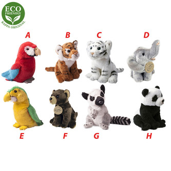 Rappa Plyšové zvířátko  15 cm ECO-FRIENDLY - mix