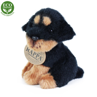 Rappa Plyšový pes sedící 11 cm ECO-FRIENDLY 1 ks - C