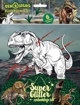 Dino - Třpytivé omalovánky