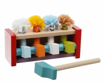 CUBIKA 13746 Zatloukačka - vyskakovací veselí klauni