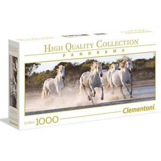 Clementoni Puzzle Panorama Koně / 1000 dílků