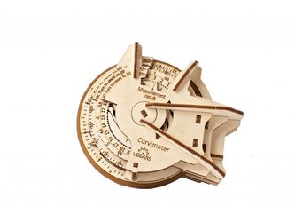 Ugears 3D dřevěné mechanické puzzle STEM LAB Curvimeter