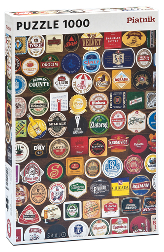 Puzzle 1000 d. Pivní tácky