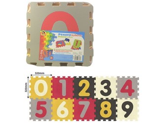 Puzzle s čísly, 10 ks