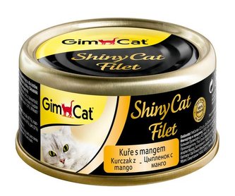 Konz.SHINY CAT filet kure s mangem 70g
