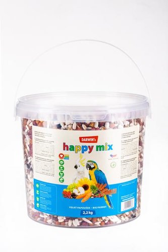 DARWINS H.M. velky papousek 2,2kg