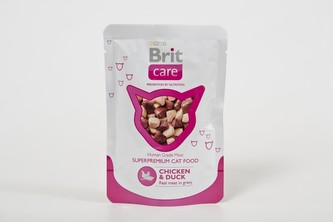 Kap.Brit Care Cat kure+kach. 80g