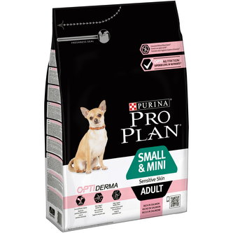 Pur.PP Dog OptiDerma Ad.S+M Sens.Skin 3kg