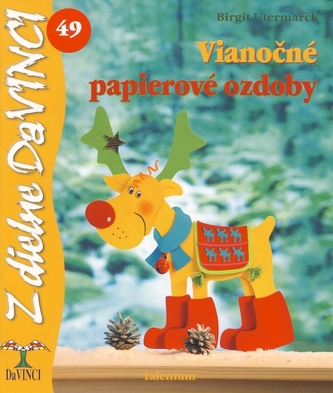 Vianočné papierové ozdoby - DaVINCI 49 Vianočné papierové ozdoby - DaVINCI 49