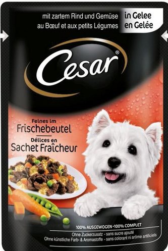 kap.CESAR hovezi se zeleninou 100g