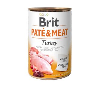 Konz.Brit Pate & Meat Turkey 400g