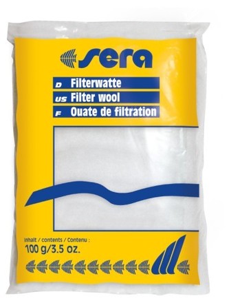 Sera - Filtr.vata - bila 100g Sera - Filtr.vata - bila 100g