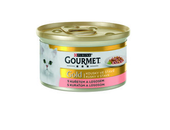 Konz.Gourmet Gold kure+losos 85g