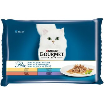 Kap.Gourmet Perle mini filetky ve stave 4x85g