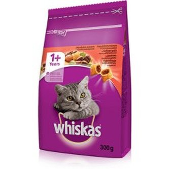 WHISKAS Adult s hovezim masem 300g