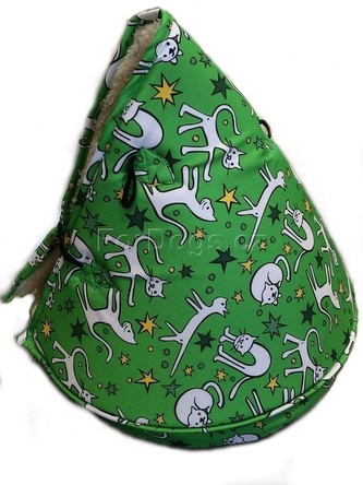 Teepee HUHU Cats-Green 50cm
