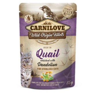 Kap.Carnilove Cat Pouch with Dandelion for steril.85g