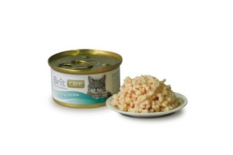 Konz.Brit Care Cat Kitten kureci prsa 80g