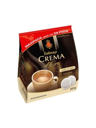 Dallmayr Crema d Oro Mild & Fein Intensa pody Senseo 28 ks