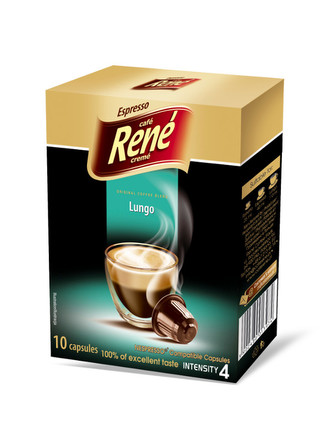René Espresso Lungo 10x kapsle pro Nespresso