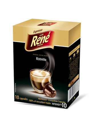 René Ristretto 10x kapsle pro Nespresso