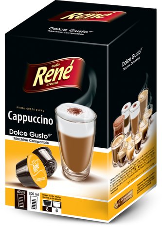 René Cappuccino kapsle pro Dolce Gusto 16ks